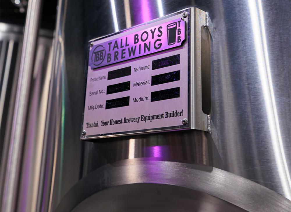 Tall Boys Brewing in Japan-500L beer brewery equipment built by Tiantai